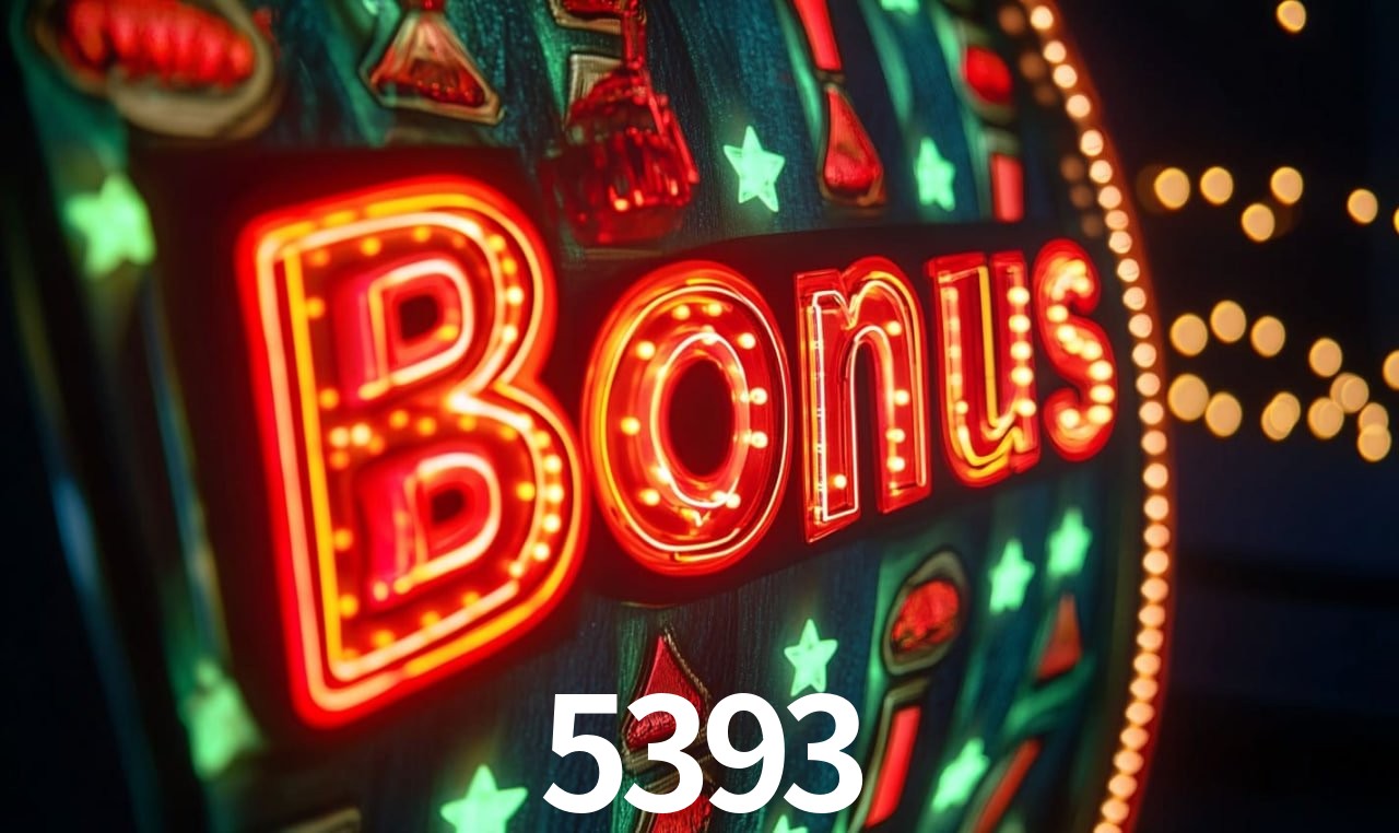 Bônus de Boas-vindas 5393